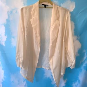 Forever 21 Chic Lightweight Waterfall Blazer CA